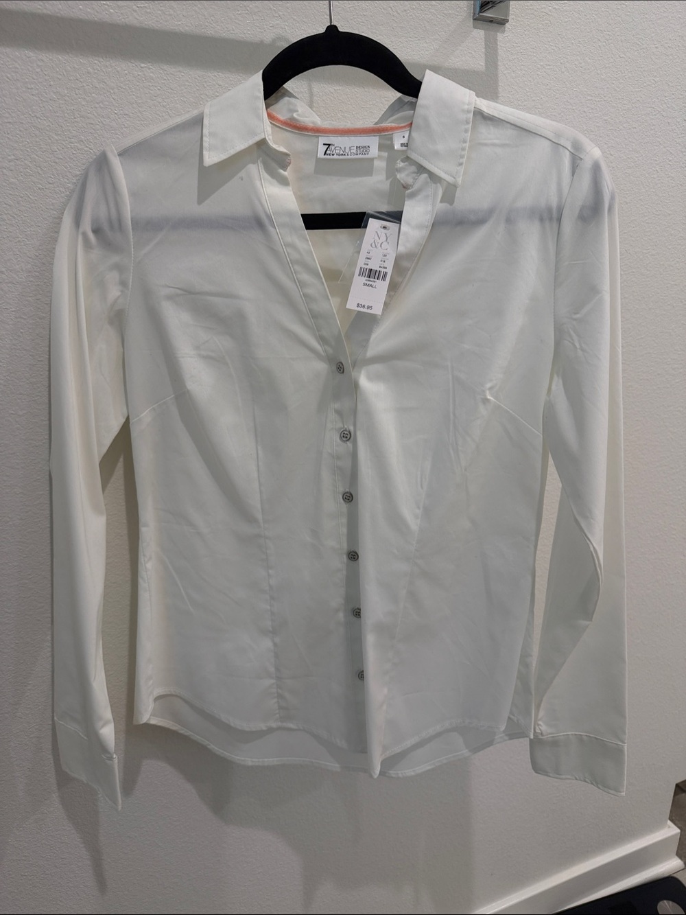 Zenergy by Chico's Women's White Button-Front Shirt